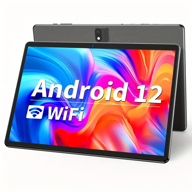 Android Tablet, 10 inch Android 12 Tablet, 3GB RAM 64GB ROM 512GB Expand,  8000mAh Battery, WiFi, Wireless, Dual Camera, HD Touch Screen, GMS Certified